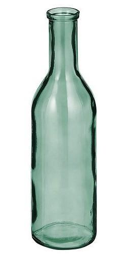VASO BOTTIGLIA RIOJA IN VETRO CM.D15X50H GRIGIO