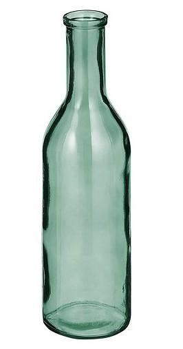 VASO BOTTIGLIA RIOJA IN VETRO CM.D15X50H GRIGIO