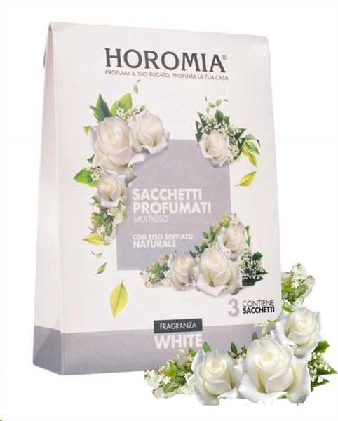 SACCHETTI PROFUMATI 3PZ WHITE