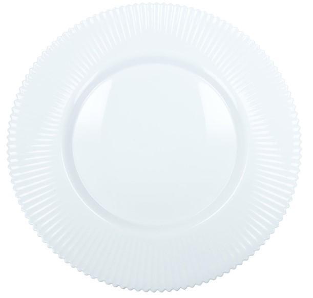 SET 2PZ SOTTOPIATTO BIANCO CM.D32,5