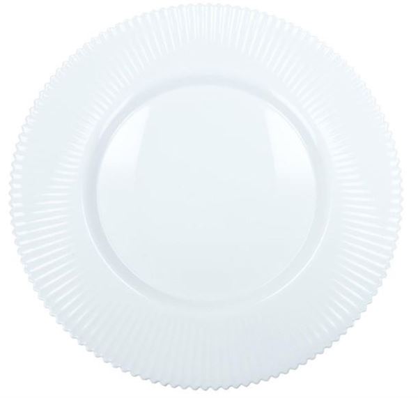 SET 2PZ SOTTOPIATTO BIANCO CM.D32,5