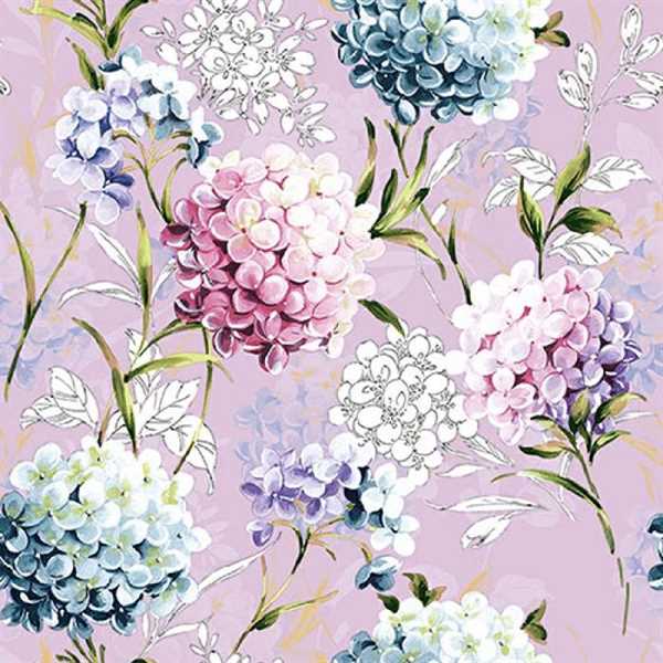 CONFEZIONE 20 TOVAGLIOLI HORANA LILLA CM.33X33