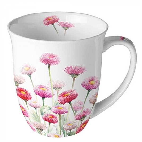 TAZZA MUG 0.4 L FIORI DIPINTI