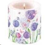 CANDELA PICCOLA FLOWER BEAUTY D.7,5 H.9
