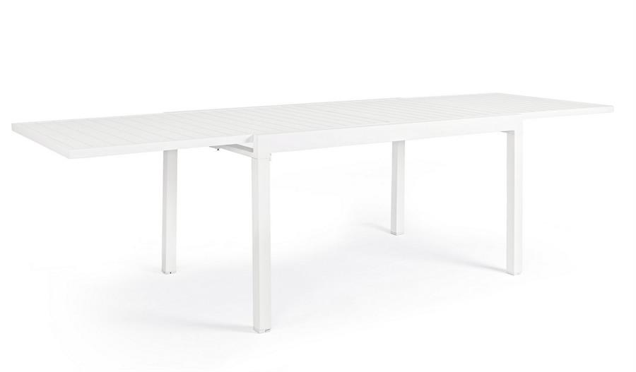 TAVOLO ALLUNGABILE PELAGIUS BIANCO CM.135/270X90X75H