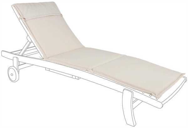 CUSCINO POLY SPUN NATURALE LETTINO CM.63X190X3H.