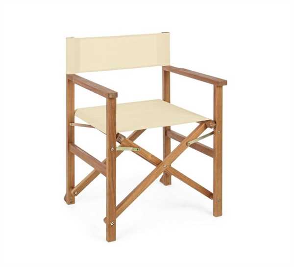 SEDIA REGISTA NOEMI IN LEGNO DI ACACIA ECRU CM.52X59XH83
