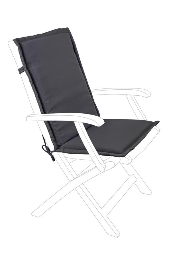 CUSCINO OLEFIN ANTRACITE SCHIEN MEDIO CM.45X94X3h