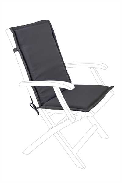 CUSCINO OLEFIN ANTRACITE SCHIEN MEDIO CM.45X94X3h