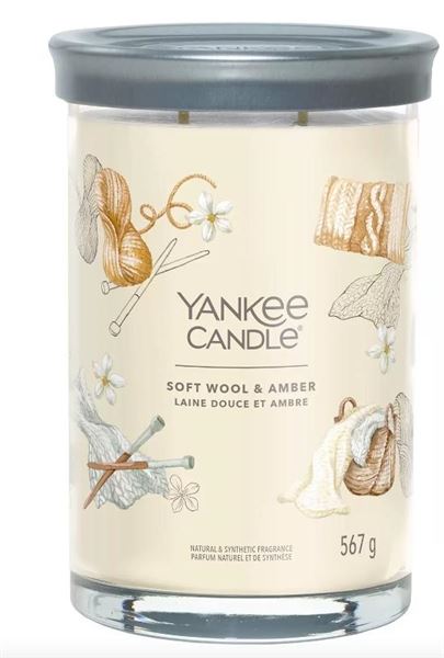 SIGNATURE TUMBLER GRANDE SOFT WOOL AMBER