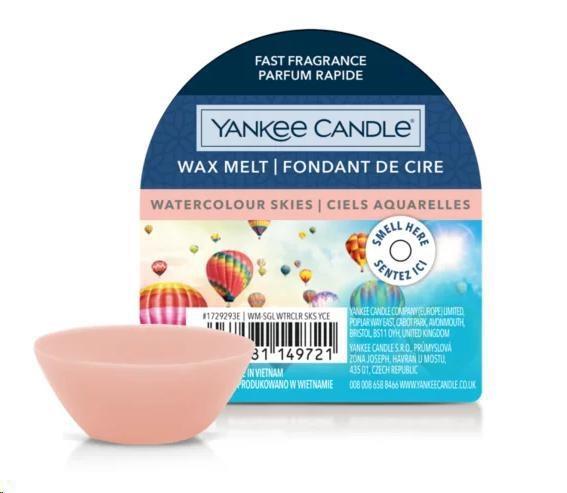 WAX MELT WATERCOLOUR SKIES