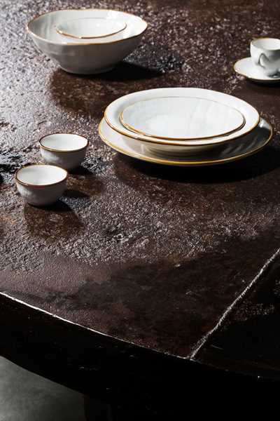 PIATTO FONDO MEDITERRANEO IN GRES BIANCO CM.Ø24