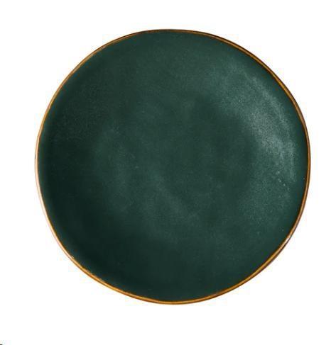 PIATTINO PANE MEDITERRANEO VERDE CM Ø14