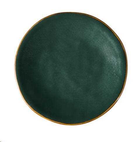 PIATTINO PANE MEDITERRANEO VERDE CM Ø14