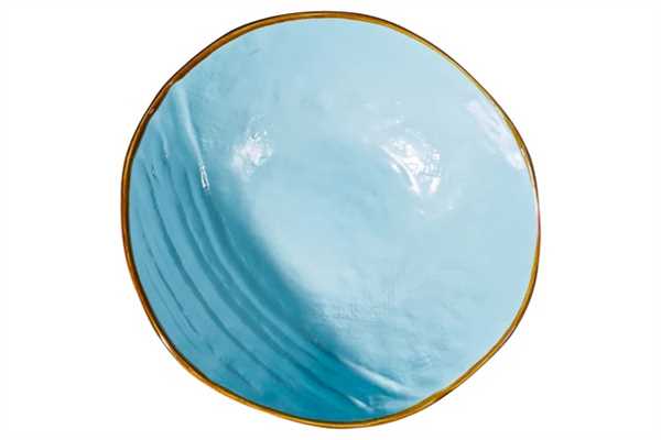 INSALATIERA MEDITERRANEO IN GRES 6 COLORI ASSORTITI CM.Ø27