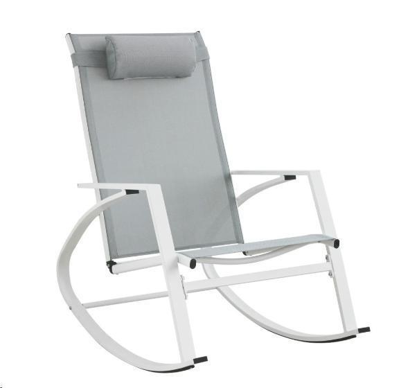 POLTRONA DONDOLO C-P DEMID NEW BIANCO
