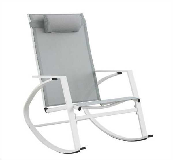 POLTRONA DONDOLO C-P DEMID NEW BIANCO