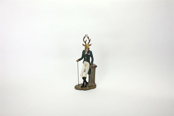 DEER W. CANE POLY H. 47 CM