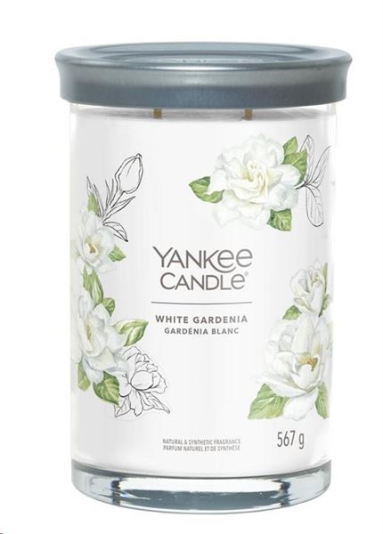 SIGNATURE TUMBLER GRANDE WHITE GARDENIA
