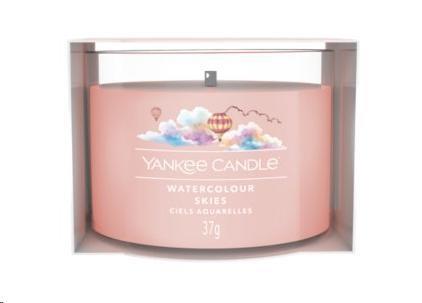 FILLED VOTIVE WATERCOLOUR SKIES
