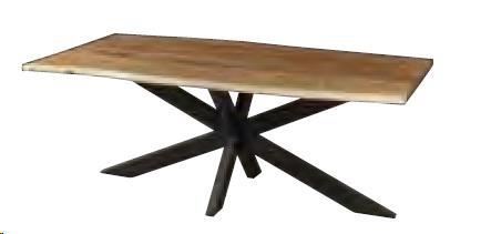 TAVOLO DAYTONA ALL. CM.130/210X80X78H LEGNO DI ACACIA