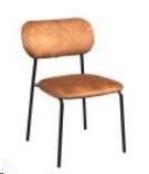 SEDIA ISIDE CM.45X53X85H ORO