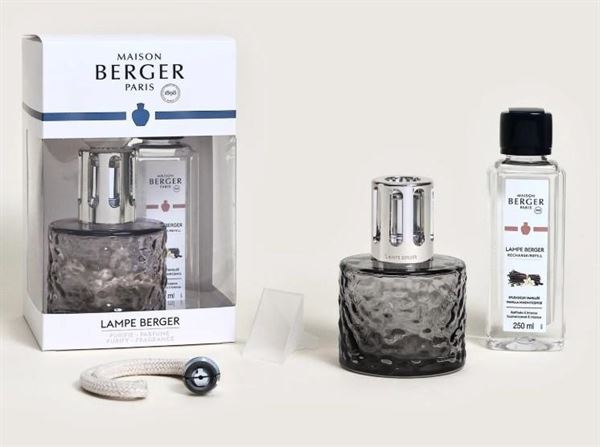 LAMPE BERGER MIRAGE NOIR CON 250ML SPLENDEUR VANILLE'