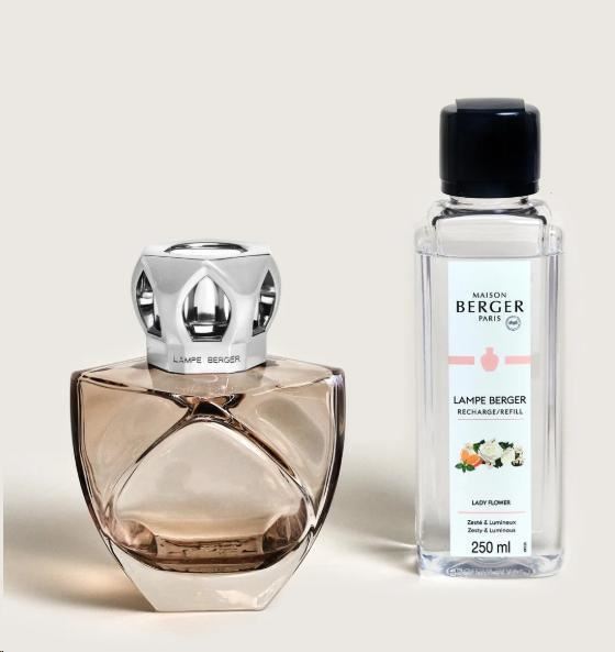 LAMPE BERGER ETERNITY NUDE CON 250ML LADY FLOWER