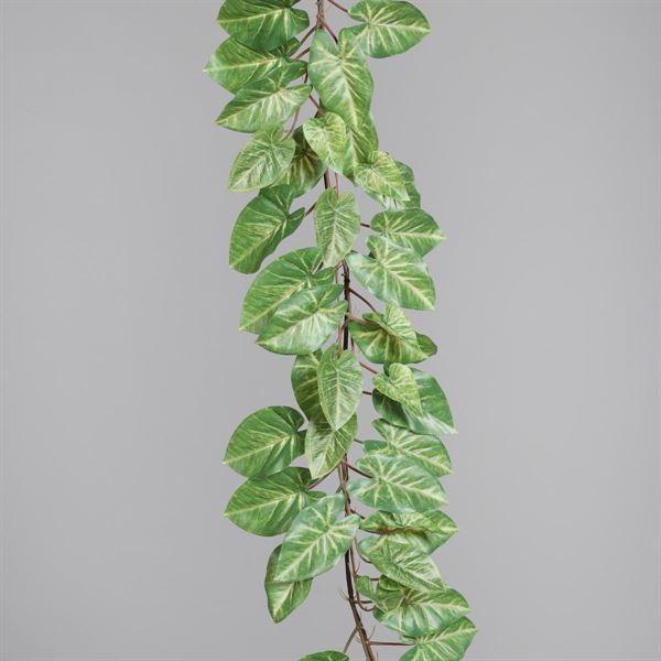 GHIRLANDA CALADIUM CM.180H VERDE/GIALLO