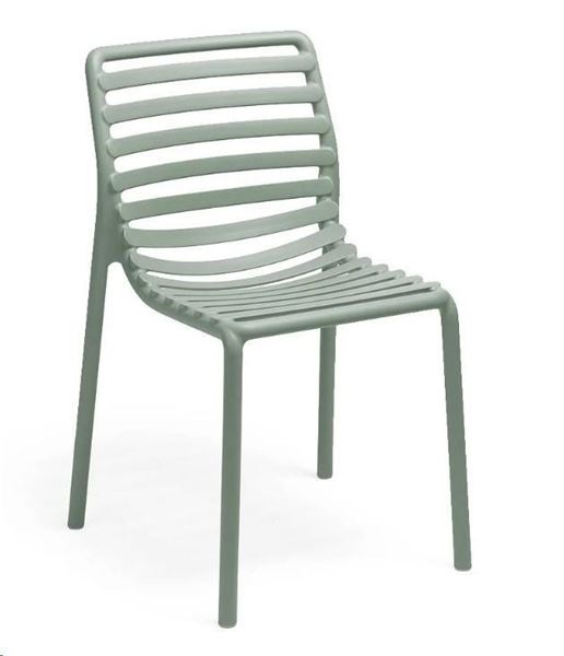 SEDIA ESTERNO POLIPROPILENE DOGA BISTROT MENTA CM.53X55XH83