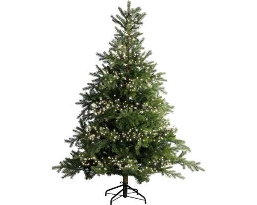 GHIRLANDA LUCE CALDA 768LED MT.7 FILO NERO IP44 8 FUNZIONI