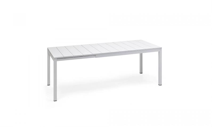 TAVOLO DA ESTERNO ALLUNGABILE RIO BIANCO CM.140/210X85X76H