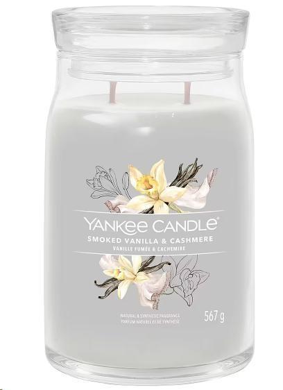 SIGNATURE LARGE JAR SILVER SMOKED VANILLA & CASHMERE