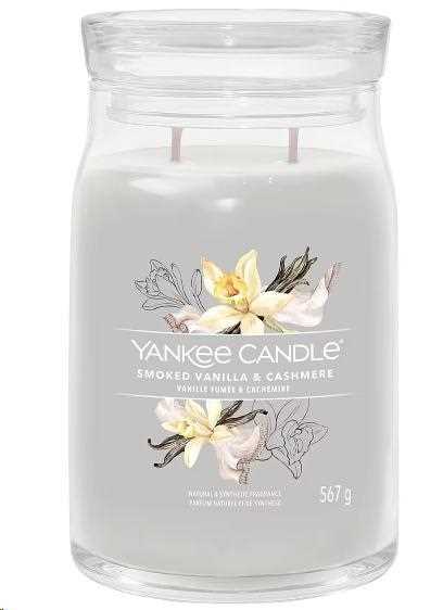 SIGNATURE LARGE JAR SILVER SMOKED VANILLA & CASHMERE