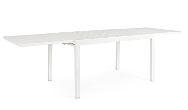 TAVOLO ALLUNGABILE PELAGIUS BIANCO CM.135/270X90X75H