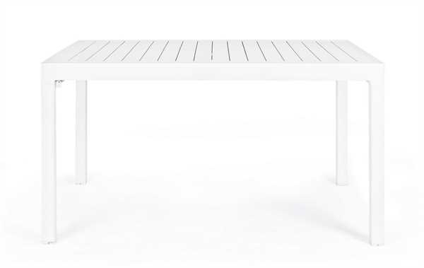 TAVOLO ALLUNGABILE PELAGIUS BIANCO CM.135/270X90X75H