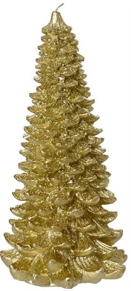 CANDELA ALBERO DI NATALE METALLIC CM.D16X31H LIGHT GOLD