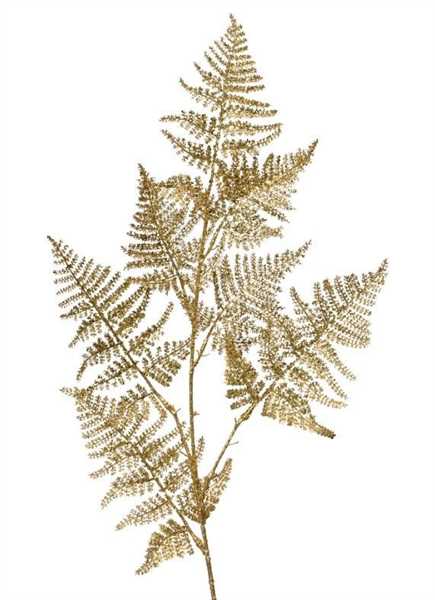 RAMO DI ASPARAGUS GLITTER CM.36X87H GOLD