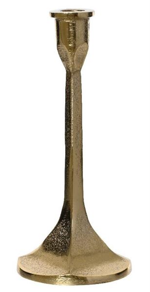 PORTACANDELA ALLUMINIO CM.D10X32H ORO