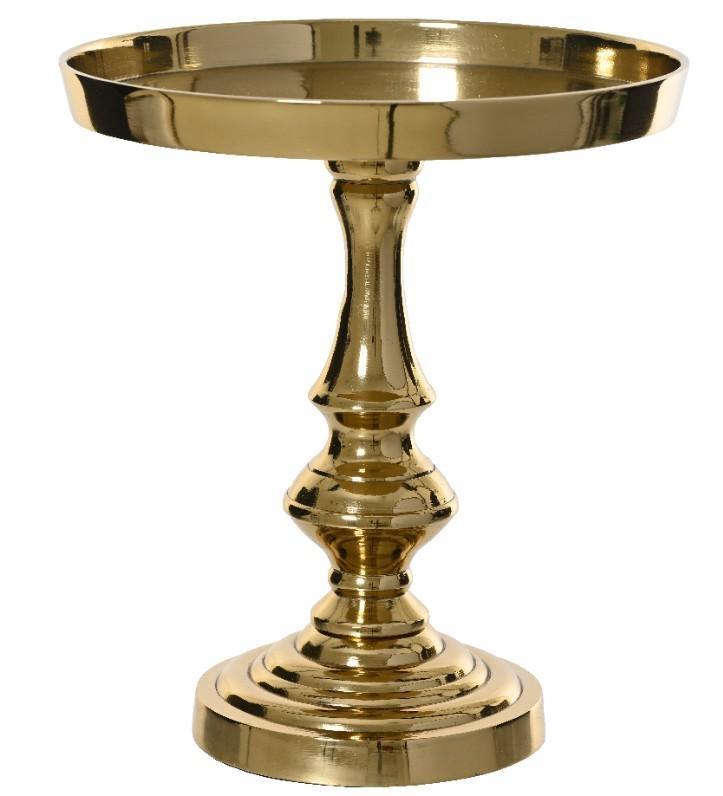 ALZATA ALLUMINIO CM.D24X25H ORO