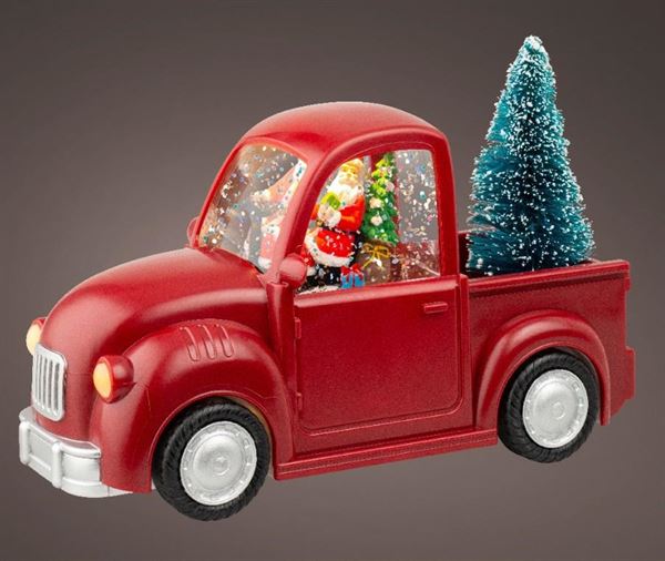 MACCHINA C/MOVIM. ACQUA LED L.CALDA CM.10X22,5X14H BATTERIA