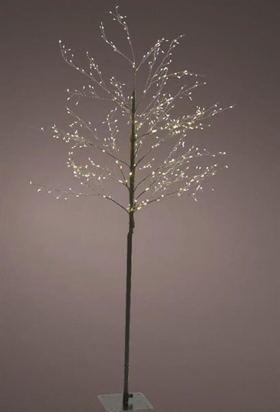 ALBERO RAMI NERO 720 MICROLED L.CALDA CM.D70X180H C/TRASF.