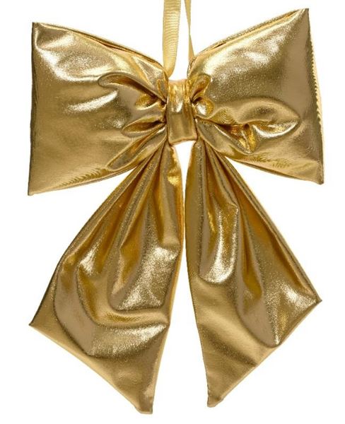 FIOCCO METALLIZZATO CM.6X28X40H GOLD