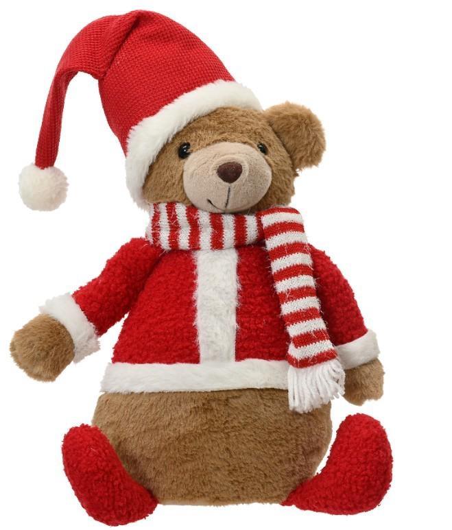 FERMAPORTA ORSO CM.27X18X40H RED
