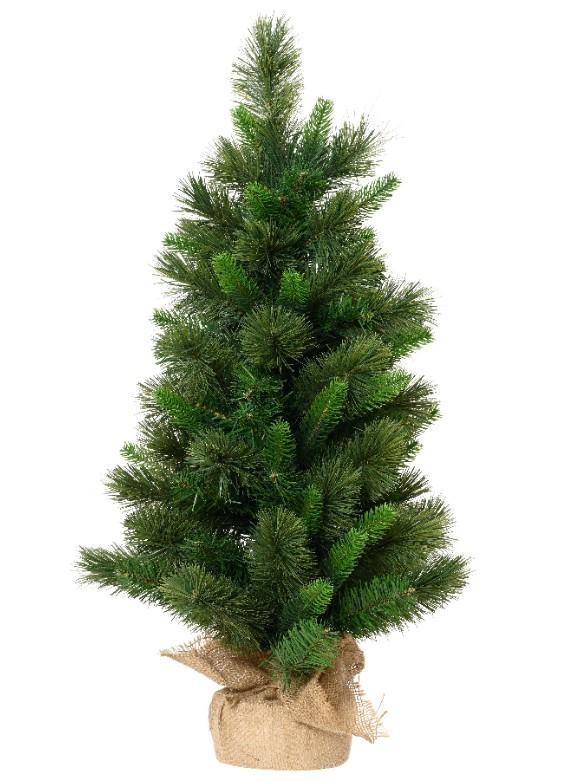 ALBERO NATALE MINI EDMONTON SPRUCE CM.Ø45X75H GREEN