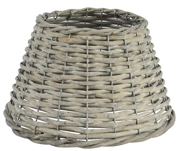 COPRIBASE PER ALBERO NATALE CM Ø25 H15 GRIGIO