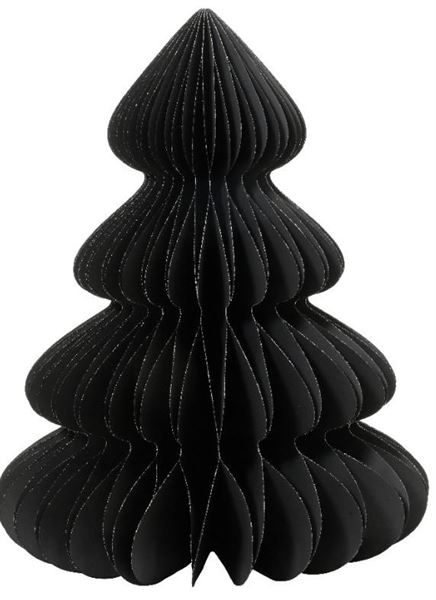 ALBERO DI NATALE IN CARTA CM.D48X60H BLACK