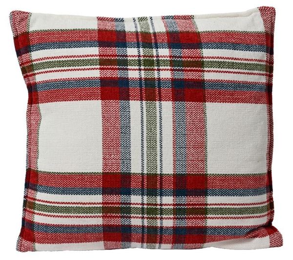 CUSCINO SCOZZESE CM.45X45 WHITE