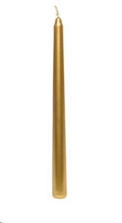 CANDELA STELO CM. H 25 GOLD METAL