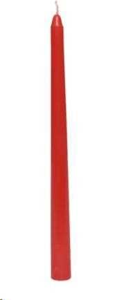 CANDELA STELO CM. H25 CHRISTMAS RED